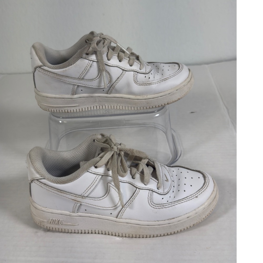 Nike Air Force 1 Low Kids Size 13C White Leather AF1 Classic Retro‎ Basketball